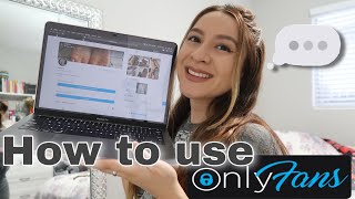 HOW TO USE ONLY FANS SIMPLE THE BASICS [upl. by Almap]