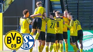 ReLive BVB vs FC Schalke 04 40  U19Derby [upl. by Dorisa]