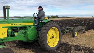 2019 Plowing Hitterdal MN Day 2 starting John Deere 730 and 720 Diesel plus 630 730 50 70 [upl. by Drarehs]