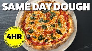 Same Day Pizza Dough Recipe [upl. by Tommi448]