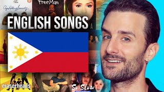 10 Greatest English Songs written by FILIPINO Music Artists [upl. by Javier]