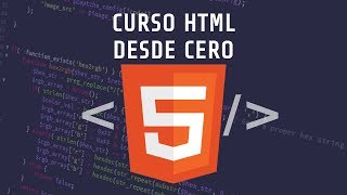 Curso HTML para Principiantes [upl. by Eedya]