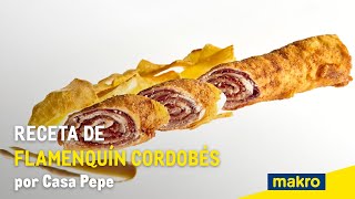 Receta de flamenquín cordobés por Casa Pepe [upl. by Etep548]