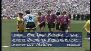 World Cup USA 94  Romania Vs Argentina 32 Part I [upl. by Shu925]