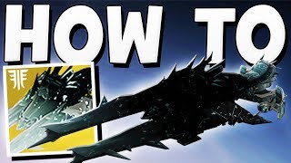 Destiny 2  HOW TO GET TAKEN SPARROW  quotHarbingers Echoquot Exotic Sparrow Guide [upl. by Carroll]