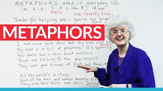 Using metaphors to speak English more fluently [upl. by Ebsen]