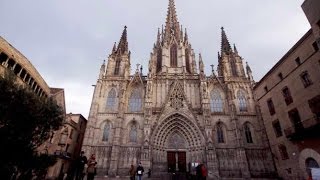 ✓✓ Inside Barcelona Cathedral  ✓✓ [upl. by Crist]