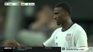 USMNT vs Morocco Highlights  June 1 2022 [upl. by Barclay]