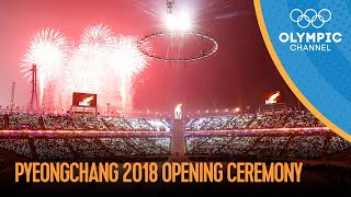 PyeongChang 2018 Opening Ceremony  PyeongChang 2018 Replays [upl. by Goulette234]