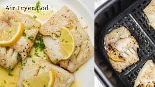 AIR FRYER COD QUICK AND EASY [upl. by Harrat111]