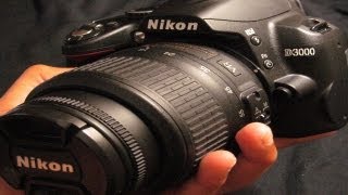 Nikon D3000 DSLR Camera Review and Test [upl. by Arreip]