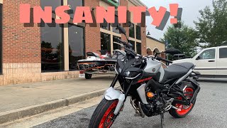 2019 Yamaha MT09 First RideReview [upl. by Nerraj]