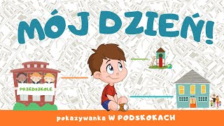 MÓJ DZIEŃ  pokazywanka W PODSKOKACH  PRZEDSZKOLE  ŻŁOBEK [upl. by Bertolde566]