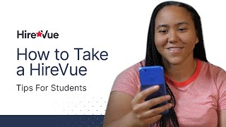 How To Take a HireVue I Tips For Students [upl. by Dagney]