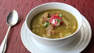 Chili Verde Recipe  Easy Pork amp Tomatillo Stew  How to Make Green Chili [upl. by Farver157]