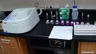 Nitrite Test Using Spectrophotometer Method [upl. by Albright]