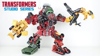 Transformers Studio Series DEVASTATOR Review [upl. by Eikcuhc]