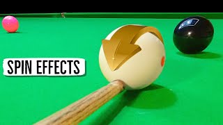 Snooker Cue Spin Tutorial [upl. by Nalym]