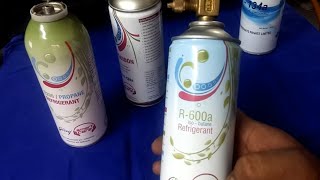 How To Recharge R600A Refrigerant In Refrigerator [upl. by Bert490]