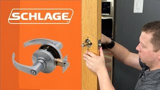 How to Install the Schlage AL Lock [upl. by Odawa]