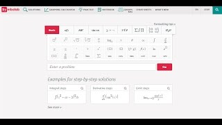 Solving problems using Symbolab [upl. by Metzgar659]